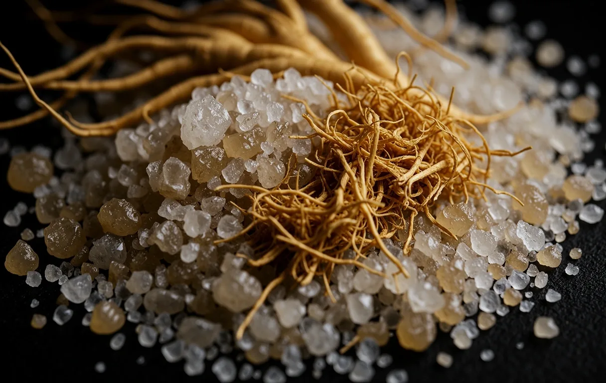 Mineral macro details